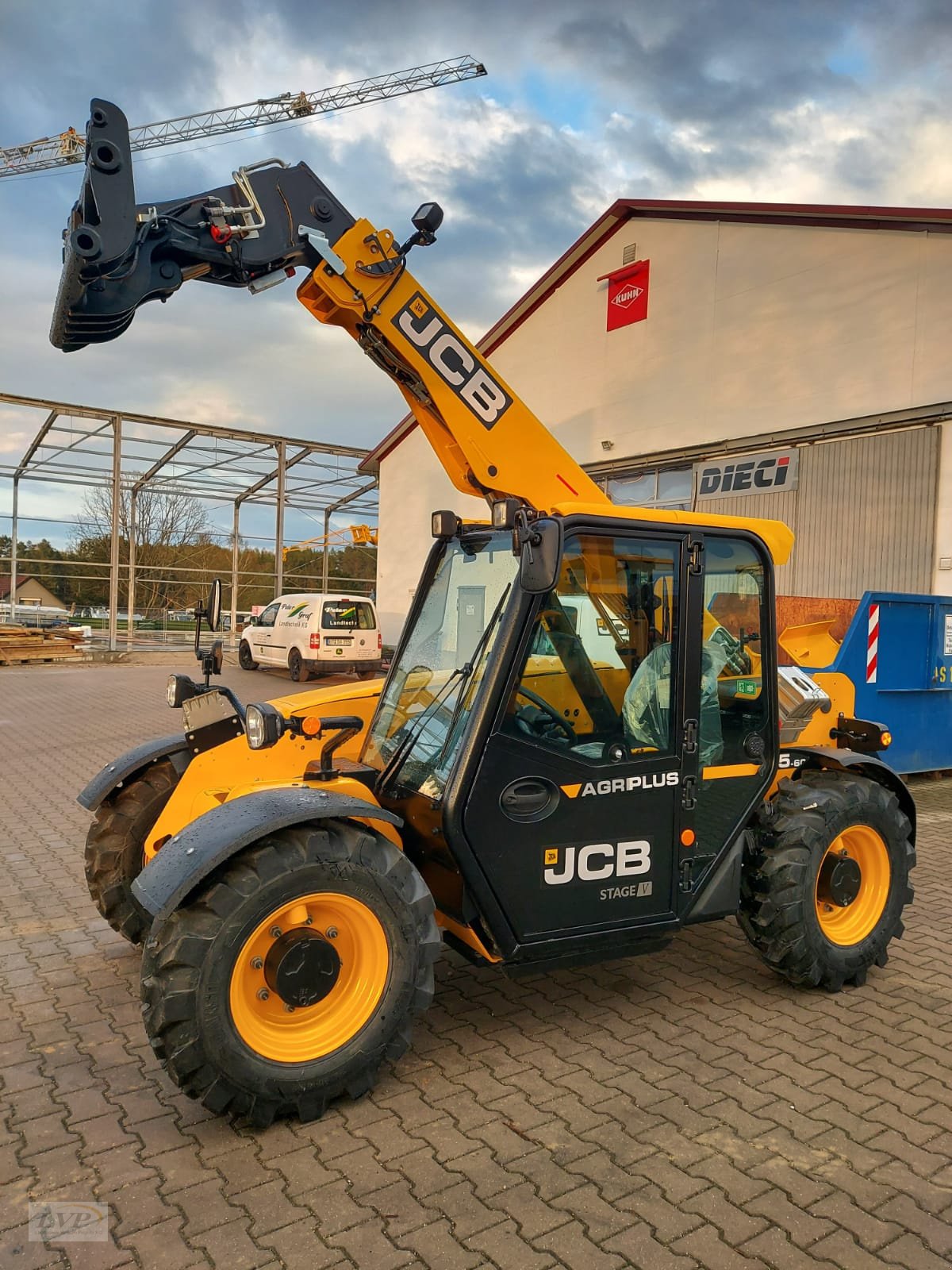 Teleskoplader des Typs JCB 525-60 Agri Plus, Gebrauchtmaschine in Pegnitz (Bild 1)