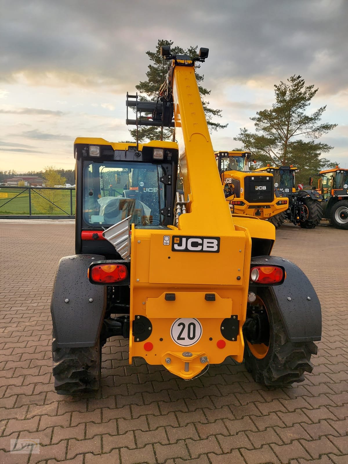 Teleskoplader des Typs JCB 525-60 Agri Plus, Gebrauchtmaschine in Pegnitz (Bild 5)