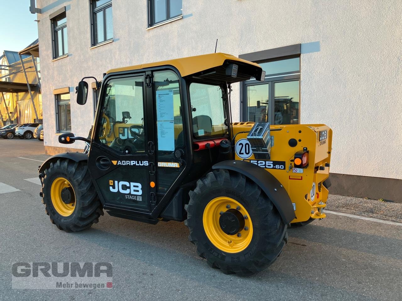 Teleskoplader от тип JCB 525 - 60 Agri Plus, Neumaschine в Friedberg-Derching (Снимка 4)