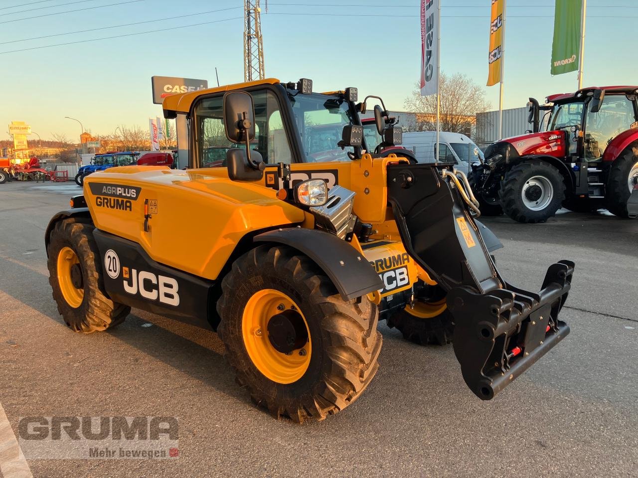Teleskoplader от тип JCB 525 - 60 Agri Plus, Neumaschine в Friedberg-Derching (Снимка 7)