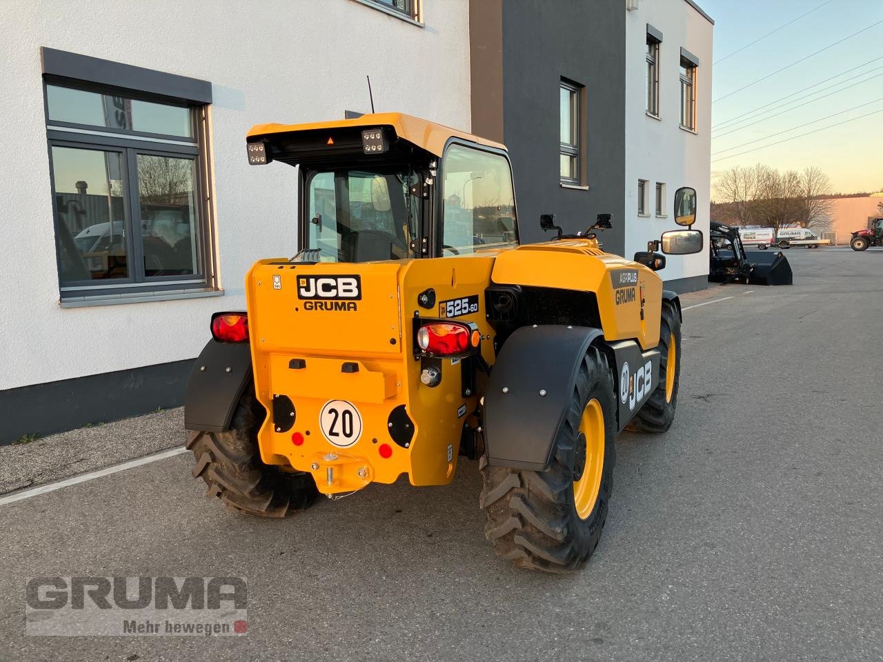 Teleskoplader от тип JCB 525 - 60 Agri Plus, Neumaschine в Friedberg-Derching (Снимка 12)