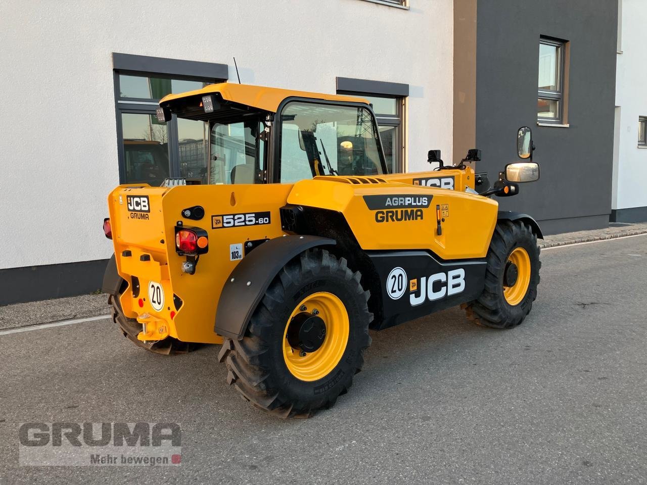 Teleskoplader типа JCB 525 - 60 Agri Plus, Neumaschine в Friedberg-Derching (Фотография 11)