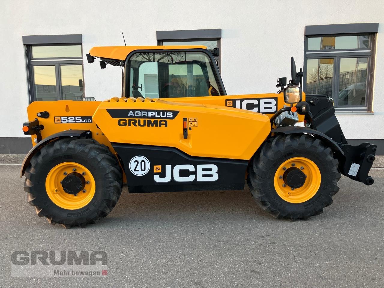 Teleskoplader типа JCB 525 - 60 Agri Plus, Neumaschine в Friedberg-Derching (Фотография 13)