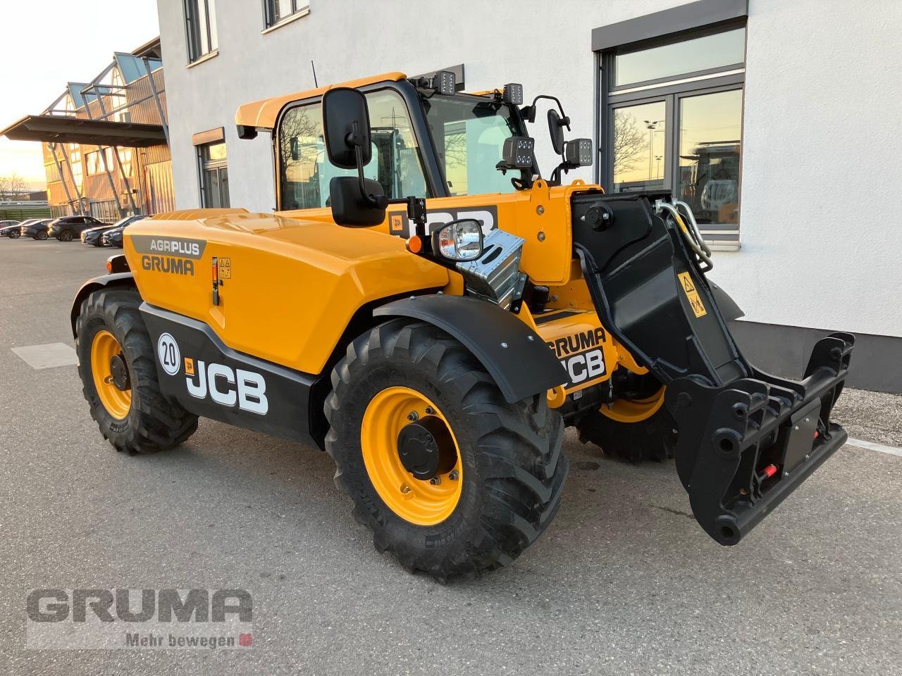 Teleskoplader типа JCB 525 - 60 Agri Plus, Neumaschine в Friedberg-Derching (Фотография 14)