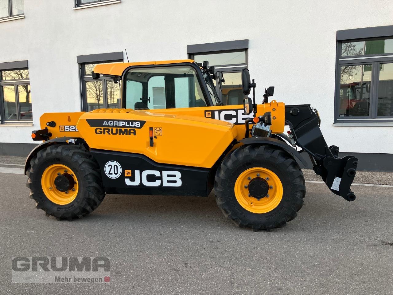 Teleskoplader типа JCB 525 - 60 Agri Plus, Neumaschine в Friedberg-Derching (Фотография 16)