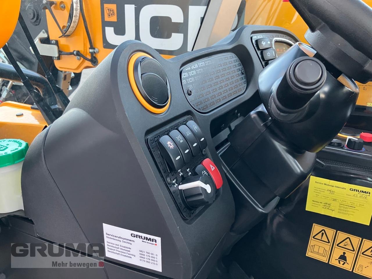 Teleskoplader типа JCB 525 - 60 Agri Plus, Neumaschine в Friedberg-Derching (Фотография 19)