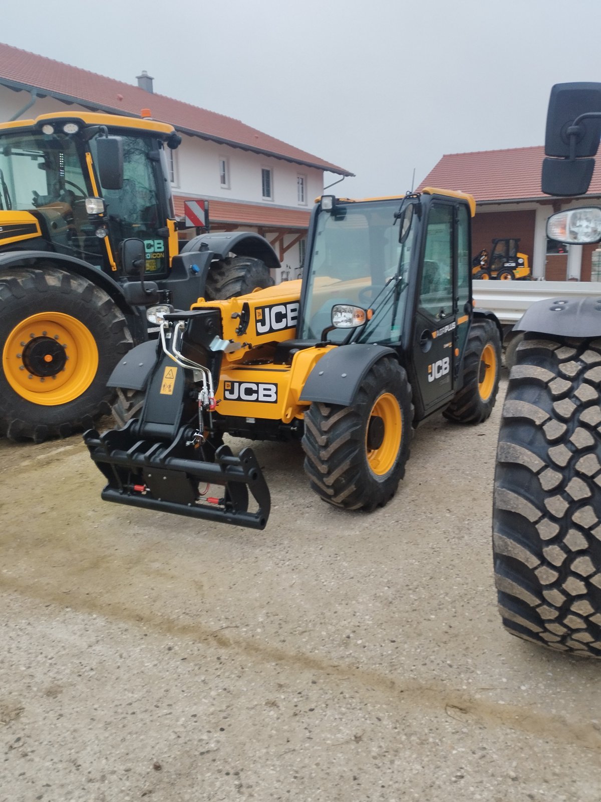 Teleskoplader des Typs JCB 525-60 Agri Plus, Neumaschine in Niedertaufkirchen (Bild 3)