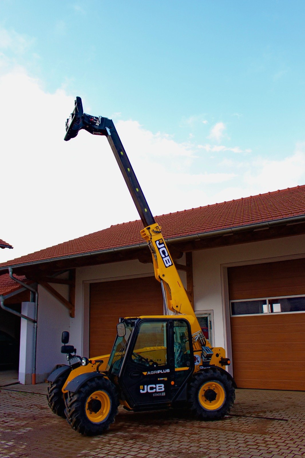Teleskoplader des Typs JCB 525-60 Agri Plus, Neumaschine in Niedertaufkirchen (Bild 6)