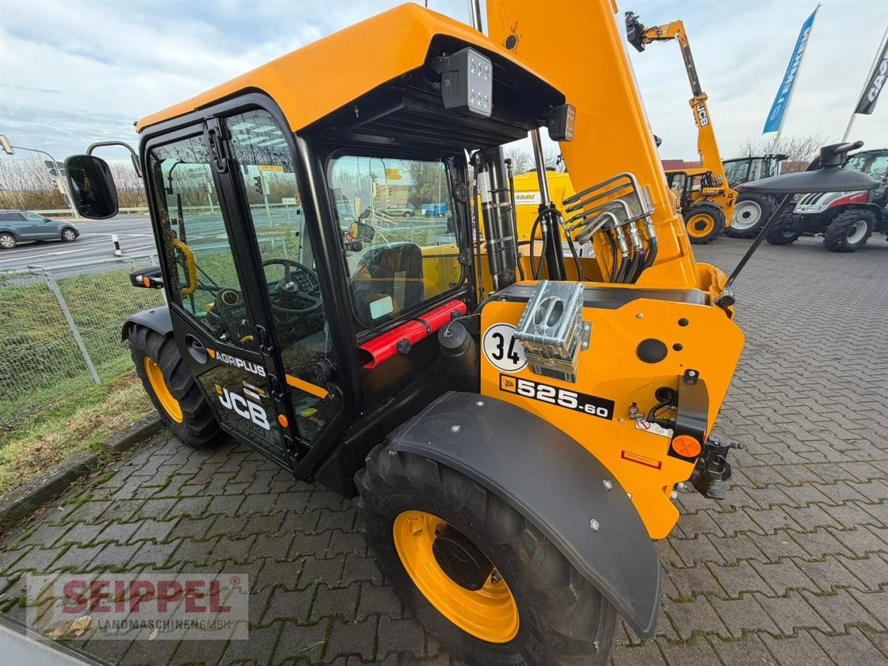 Teleskoplader tipa JCB 525-60 Agri Plus, Neumaschine u Groß-Umstadt (Slika 4)
