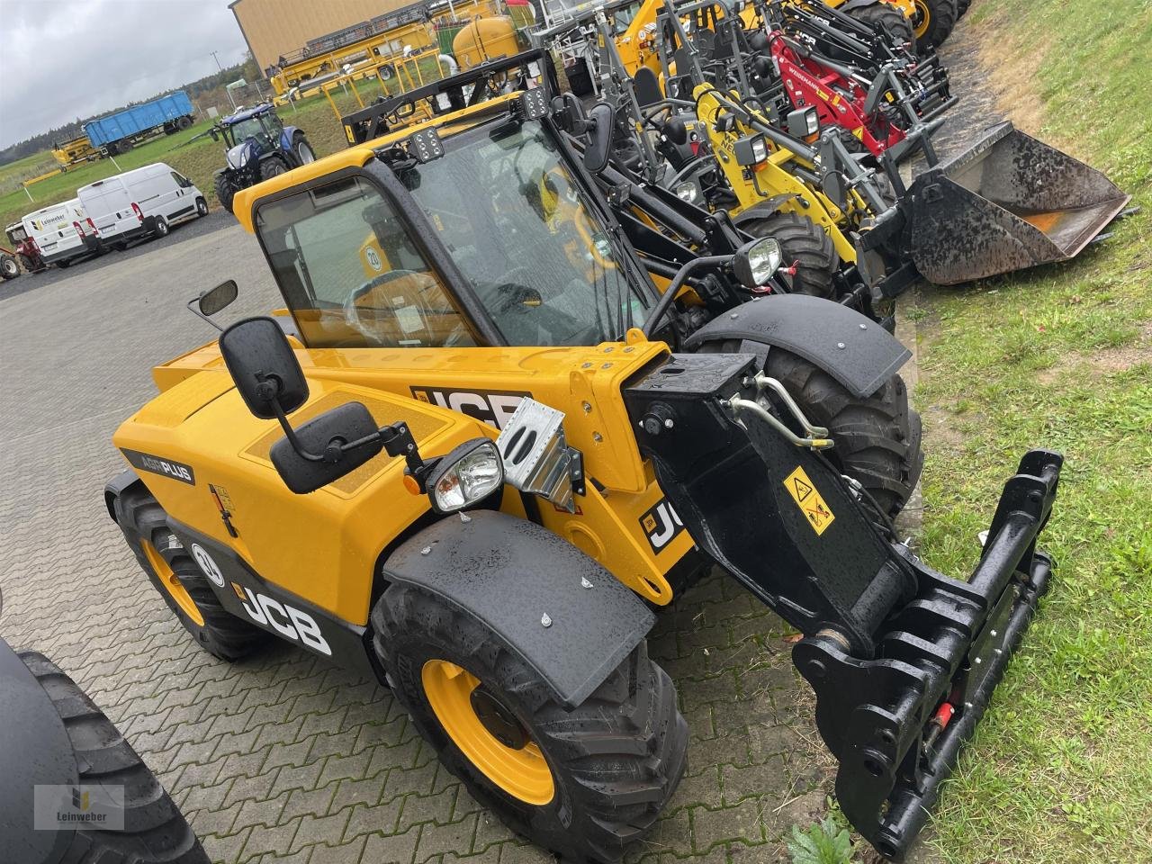 Teleskoplader des Typs JCB 525-60 Agri Plus, Neumaschine in Neuhof - Dorfborn (Bild 3)