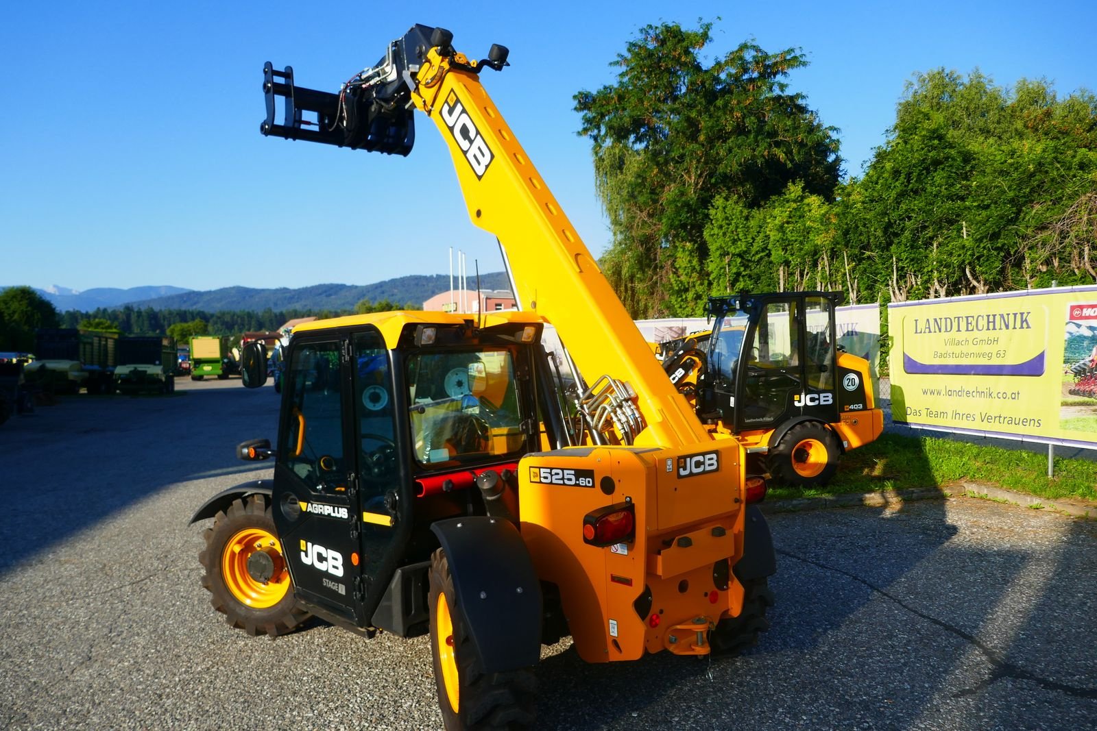 Teleskoplader typu JCB 525-60 Agri Plus, Gebrauchtmaschine v Villach (Obrázek 4)