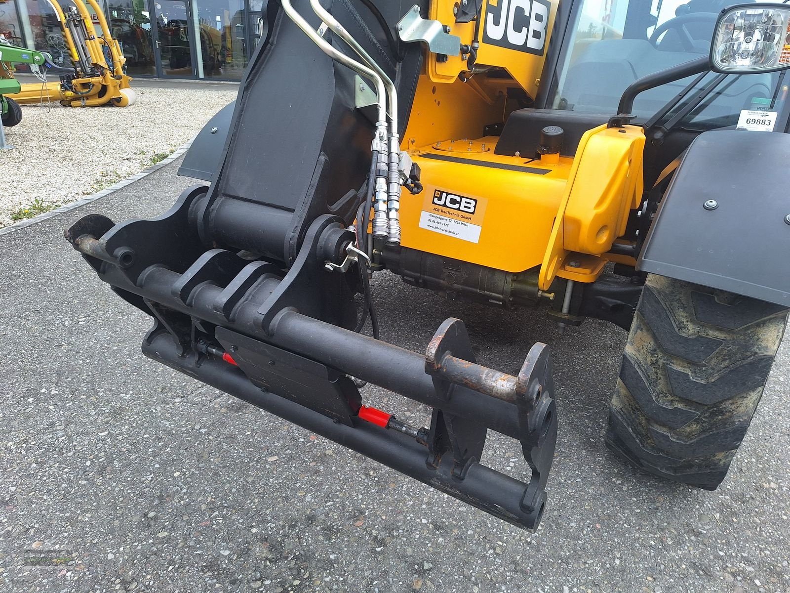 Teleskoplader des Typs JCB 525-60 AGRI Plus, Vorführmaschine in Gampern (Bild 14)