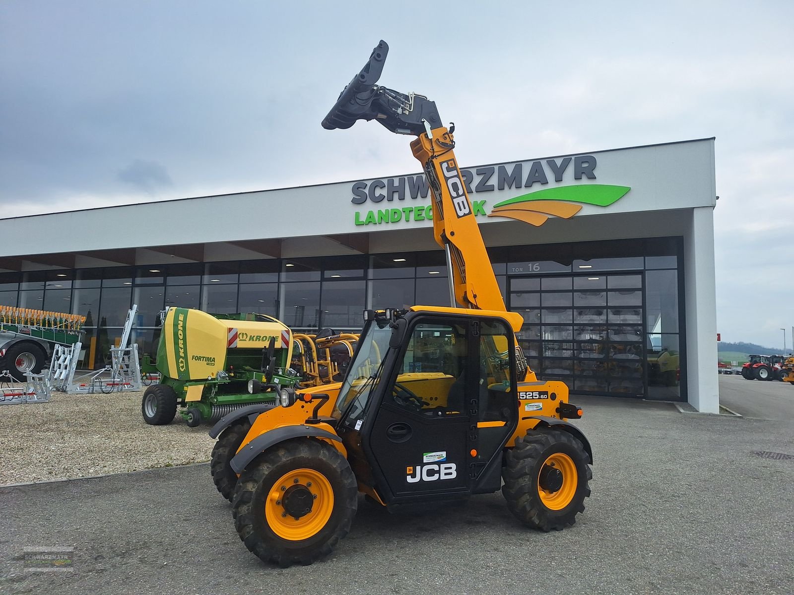 Teleskoplader des Typs JCB 525-60 AGRI Plus, Vorführmaschine in Gampern (Bild 21)