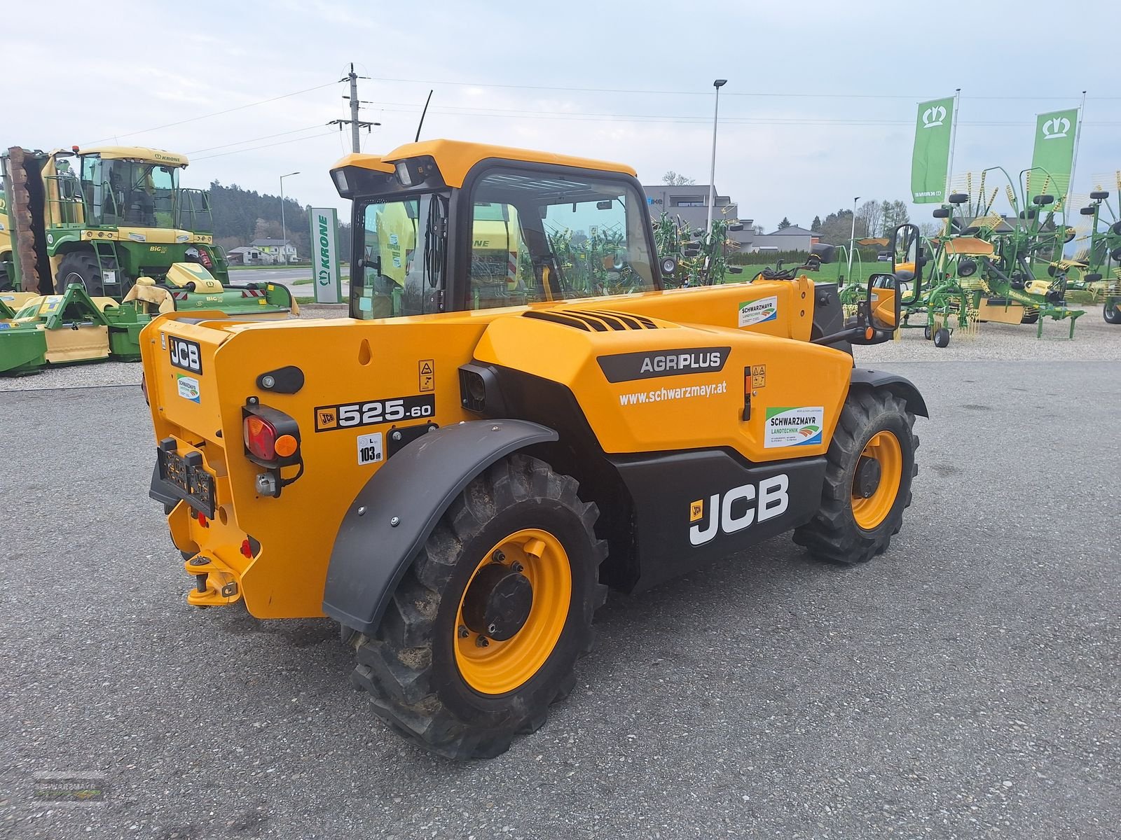 Teleskoplader des Typs JCB 525-60 AGRI Plus, Vorführmaschine in Gampern (Bild 7)