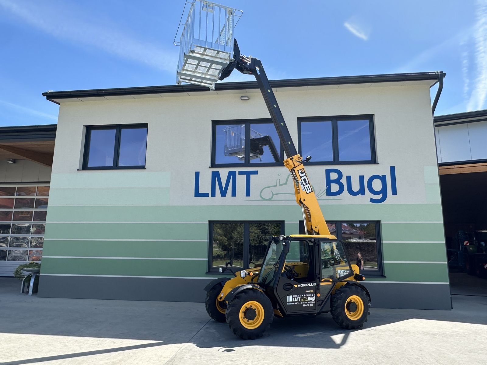 Teleskoplader des Typs JCB 525-60 AgriPlus, Gebrauchtmaschine in Hürm (Bild 2)