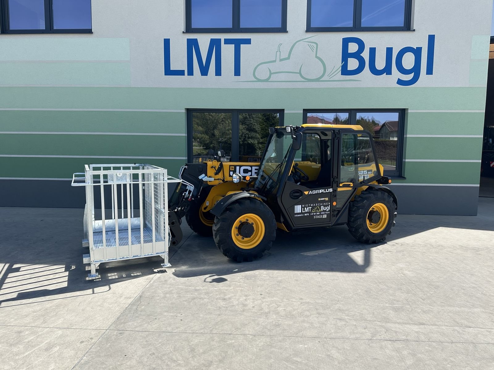 Teleskoplader des Typs JCB 525-60 AgriPlus, Gebrauchtmaschine in Hürm (Bild 1)