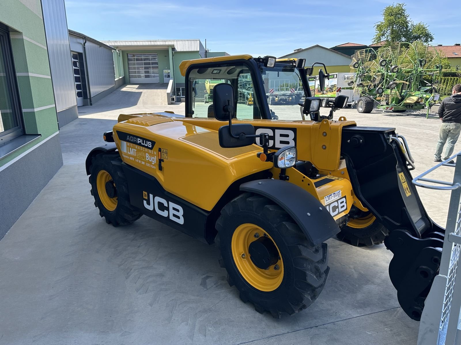 Teleskoplader des Typs JCB 525-60 AgriPlus, Gebrauchtmaschine in Hürm (Bild 8)