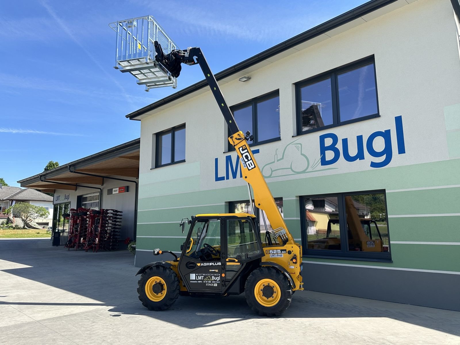 Teleskoplader des Typs JCB 525-60 AgriPlus, Gebrauchtmaschine in Hürm (Bild 9)