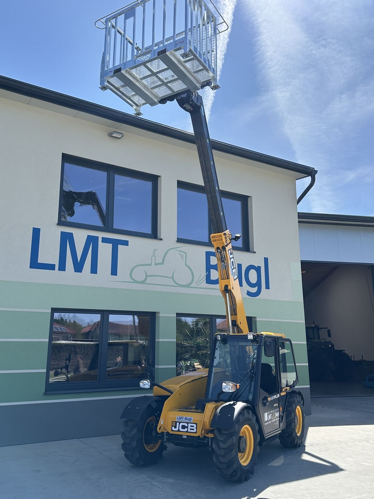 Teleskoplader des Typs JCB 525-60 AgriPlus, Gebrauchtmaschine in Hürm (Bild 5)