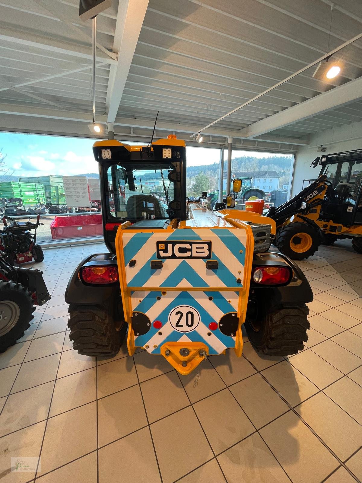 Teleskoplader typu JCB 525-60-E, Gebrauchtmaschine v Bad Kötzting (Obrázek 5)