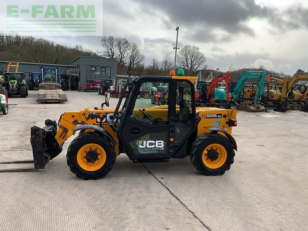 Teleskoplader of the type JCB 525-60 hi viz telehandler (st25724), Gebrauchtmaschine in SHAFTESBURY (Picture 5)