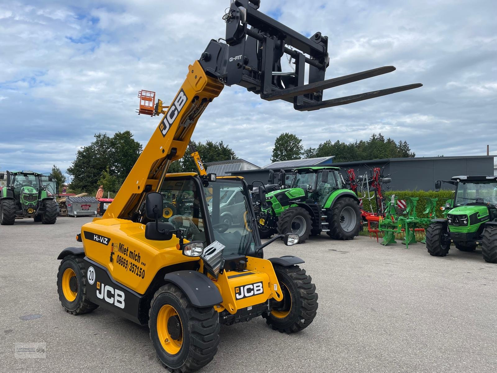 Teleskoplader typu JCB 525-60 HI-VIZ, Neumaschine v Traunreut (Obrázek 1)