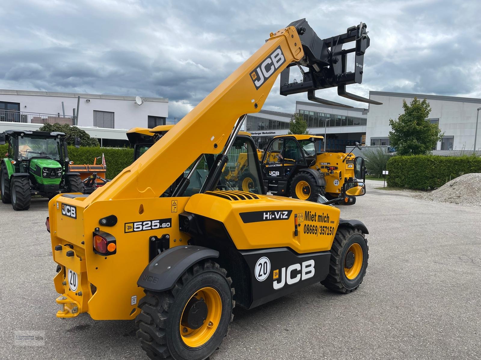 Teleskoplader typu JCB 525-60 HI-VIZ, Neumaschine v Traunreut (Obrázek 3)
