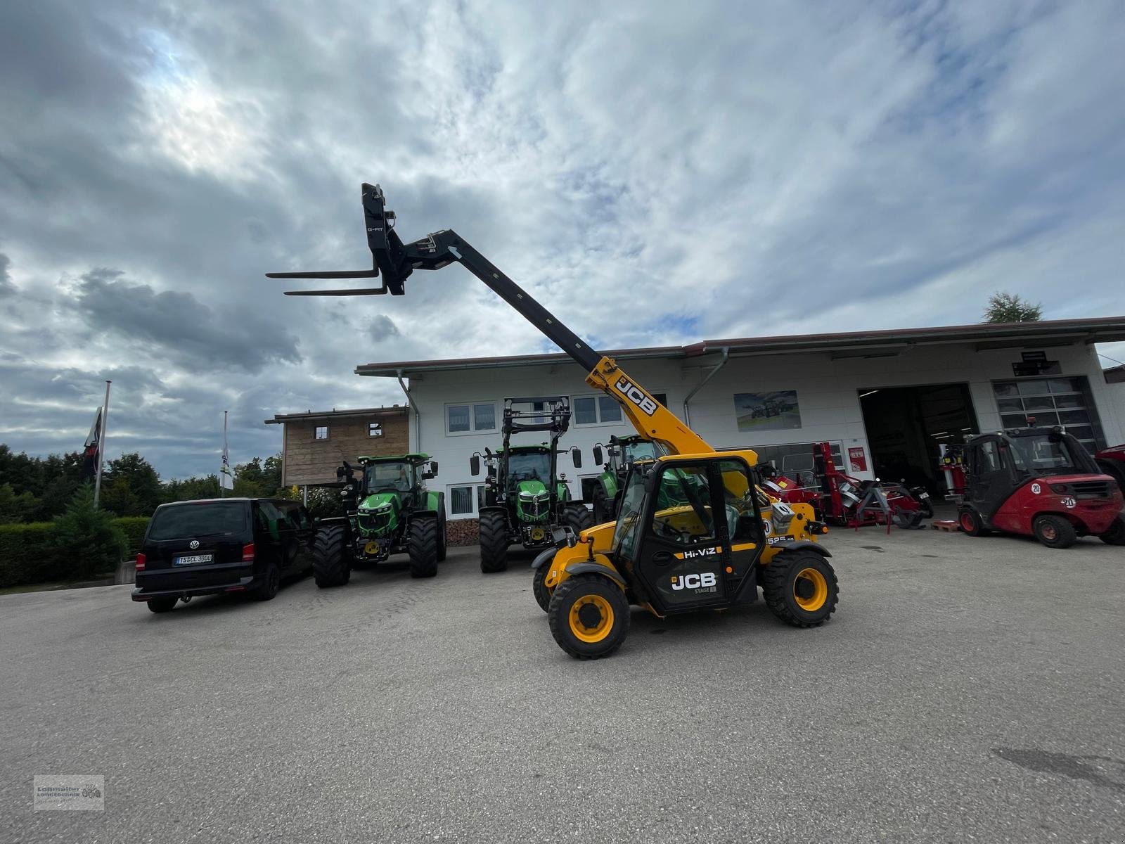 Teleskoplader typu JCB 525-60 HI-VIZ, Neumaschine v Traunreut (Obrázek 7)