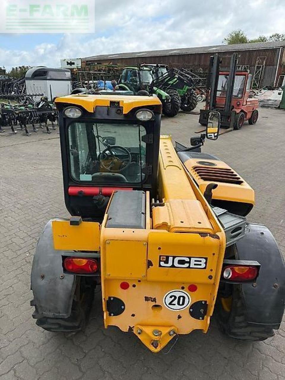 Teleskoplader des Typs JCB 525-60, Gebrauchtmaschine in HAMERSEN (Bild 3)