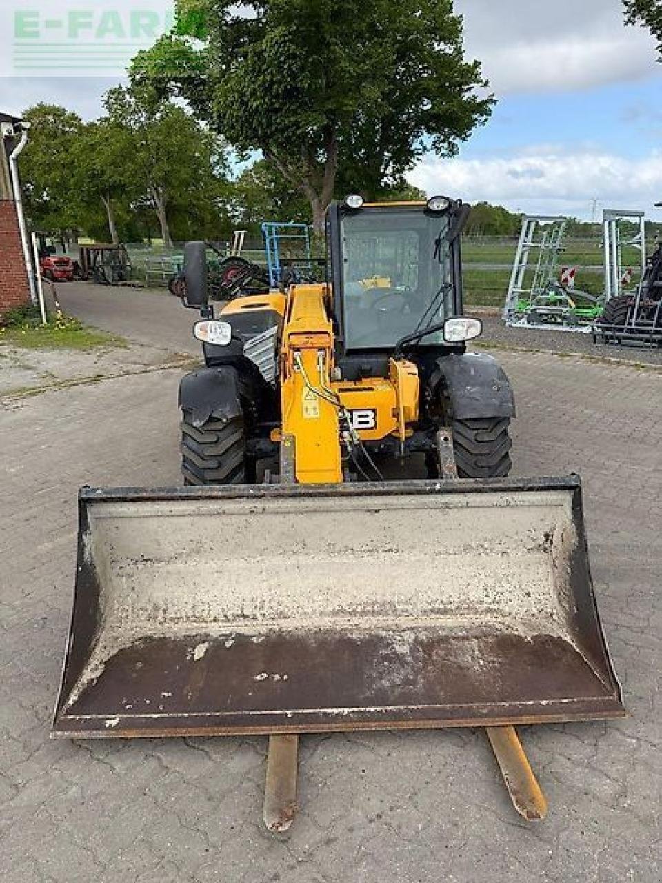 Teleskoplader des Typs JCB 525-60, Gebrauchtmaschine in HAMERSEN (Bild 4)
