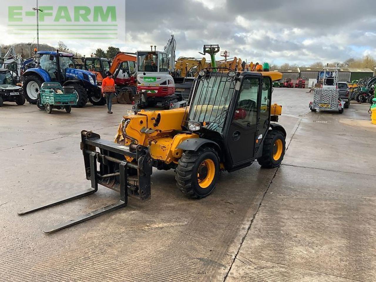 Teleskoplader Türe ait JCB 525-60hi viz telehandler (st25311), Gebrauchtmaschine içinde SHAFTESBURY (resim 5)