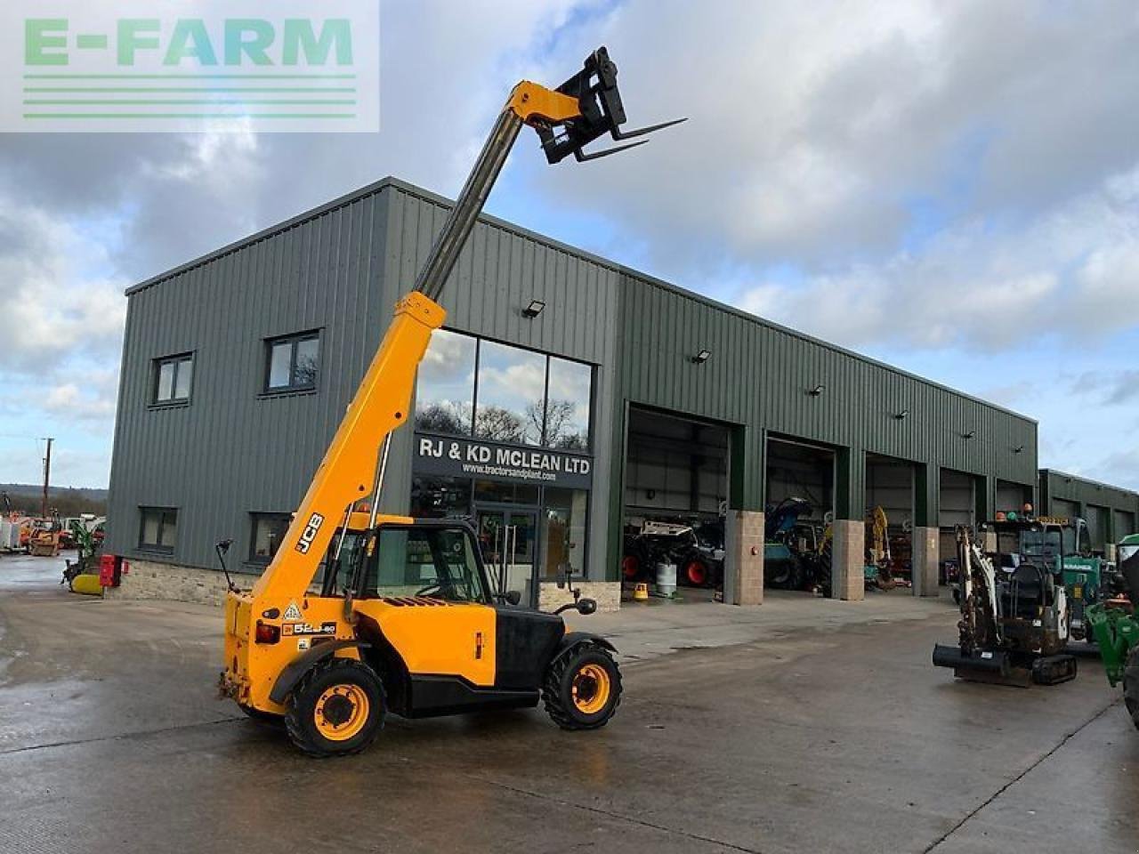 Teleskoplader Türe ait JCB 525-60hi viz telehandler (st25311), Gebrauchtmaschine içinde SHAFTESBURY (resim 13)