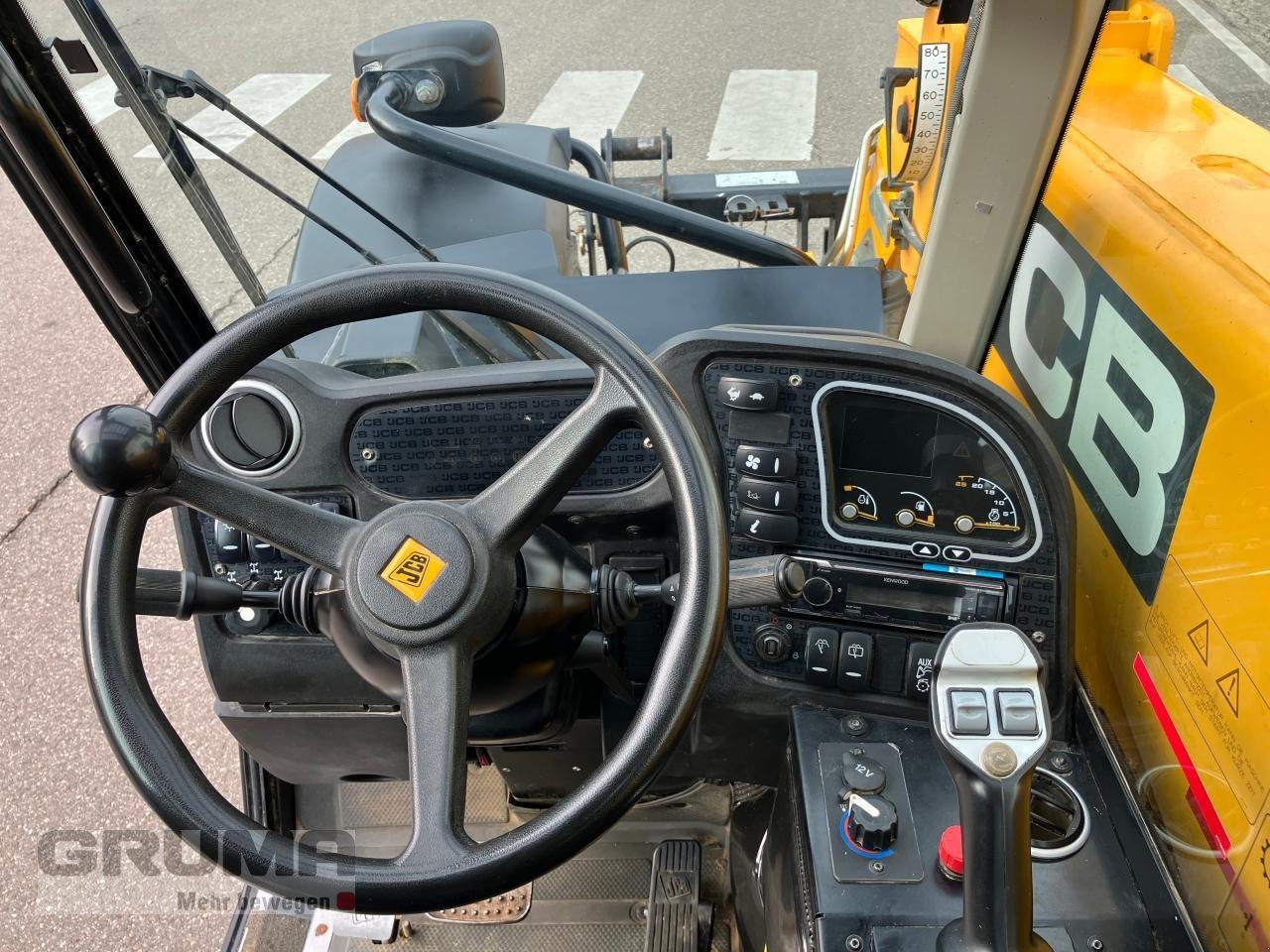 Teleskoplader Türe ait JCB 527-58 AGRI, Gebrauchtmaschine içinde Friedberg-Derching (resim 12)