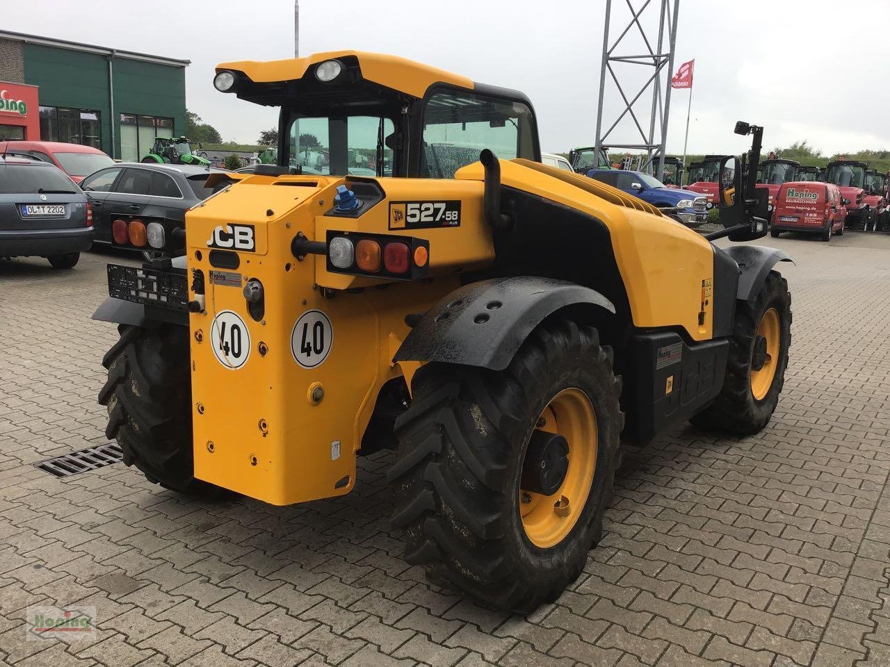 Teleskoplader van het type JCB 527-58 DS, Gebrauchtmaschine in Bakum (Foto 5)