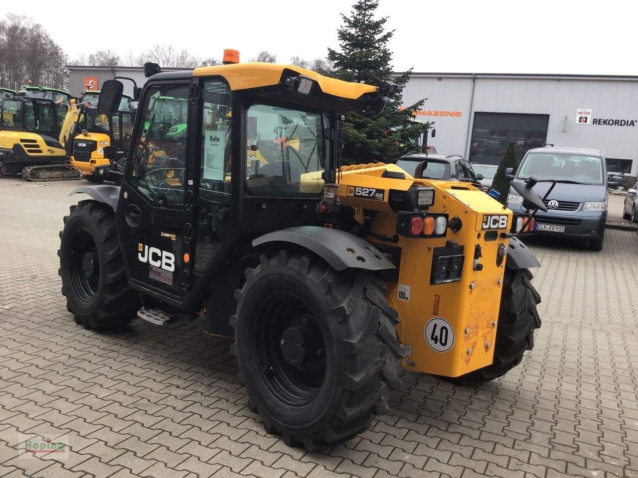 Teleskoplader a típus JCB 527-58 DS, Gebrauchtmaschine ekkor: Bakum (Kép 4)