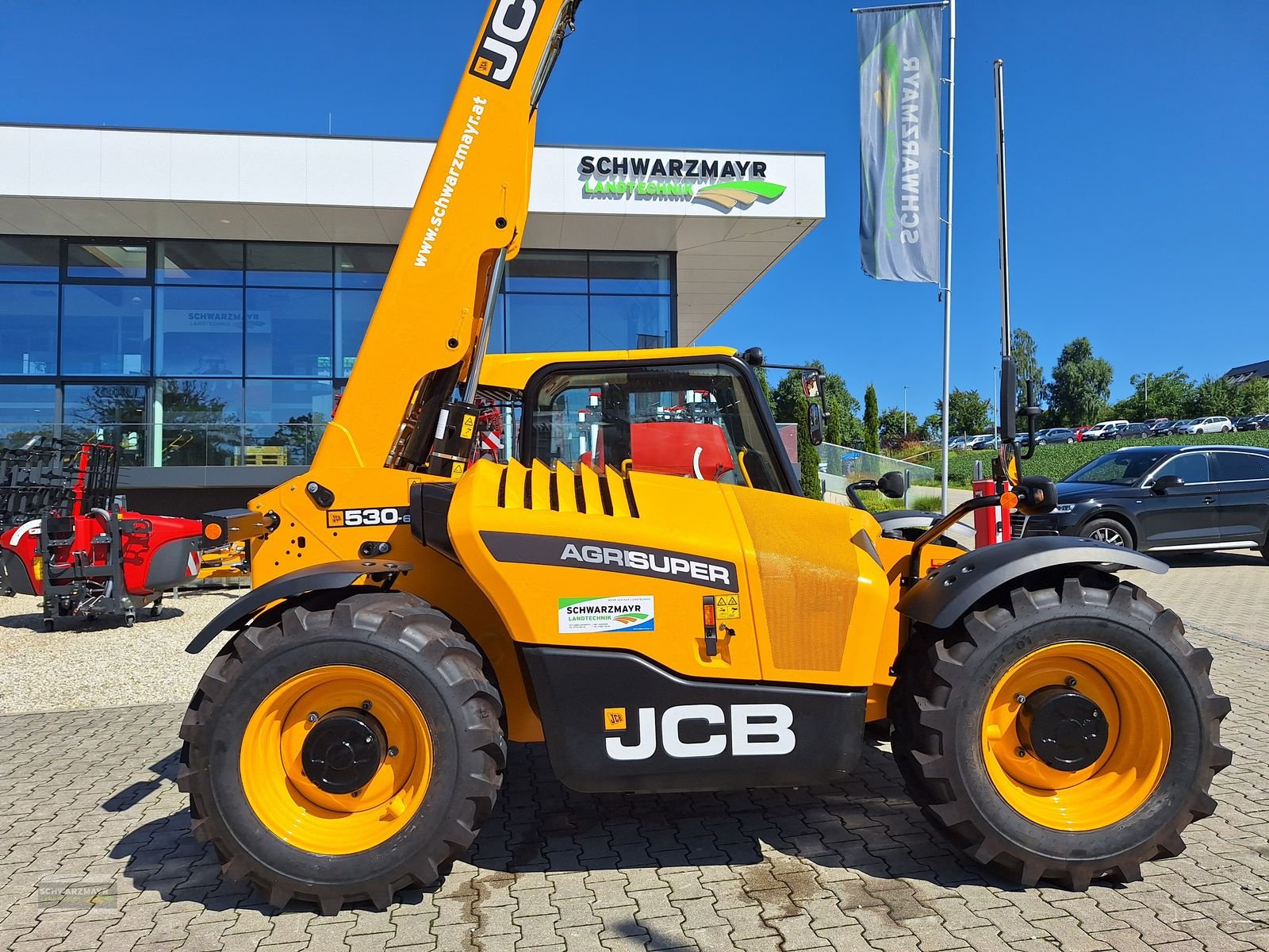 Teleskoplader des Typs JCB 530-60 Agri Super, Neumaschine in Aurolzmünster (Bild 4)