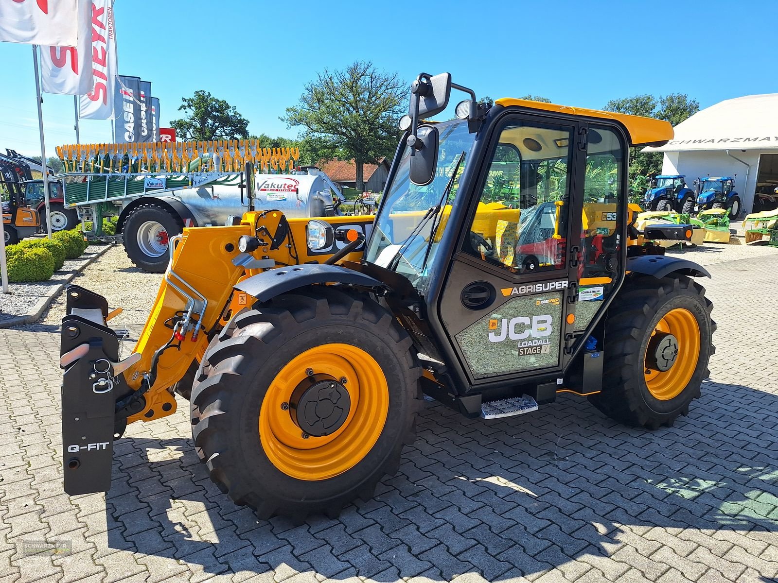 Teleskoplader des Typs JCB 530-60 Agri Super, Neumaschine in Aurolzmünster (Bild 13)