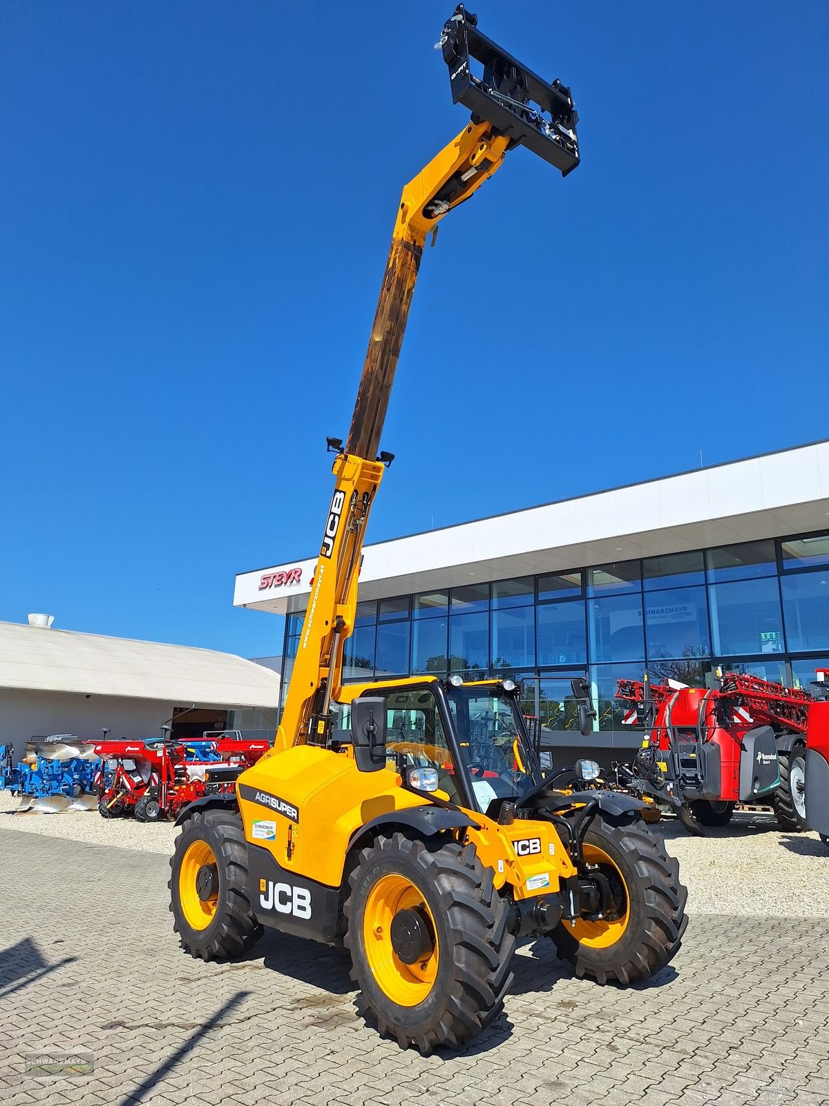 Teleskoplader des Typs JCB 530-60 Agri Super, Neumaschine in Aurolzmünster (Bild 3)