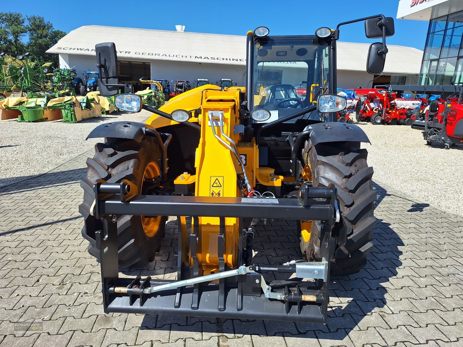 Teleskoplader des Typs JCB 530-60 Agri Super, Neumaschine in Aurolzmünster (Bild 19)