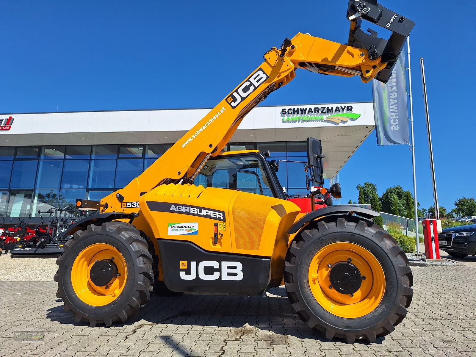 Teleskoplader des Typs JCB 530-60 Agri Super, Neumaschine in Aurolzmünster (Bild 7)