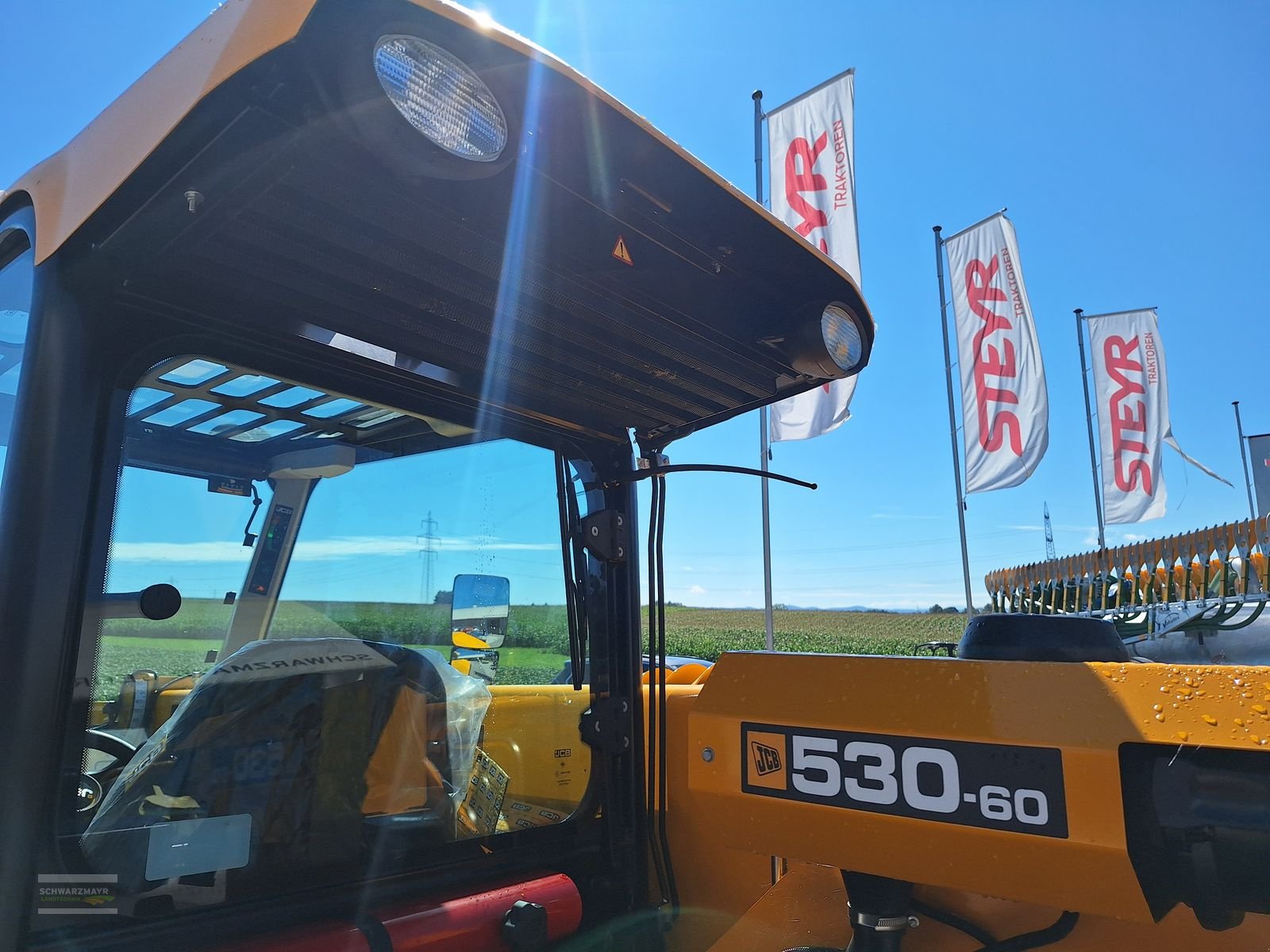 Teleskoplader des Typs JCB 530-60 Agri Super, Neumaschine in Aurolzmünster (Bild 23)