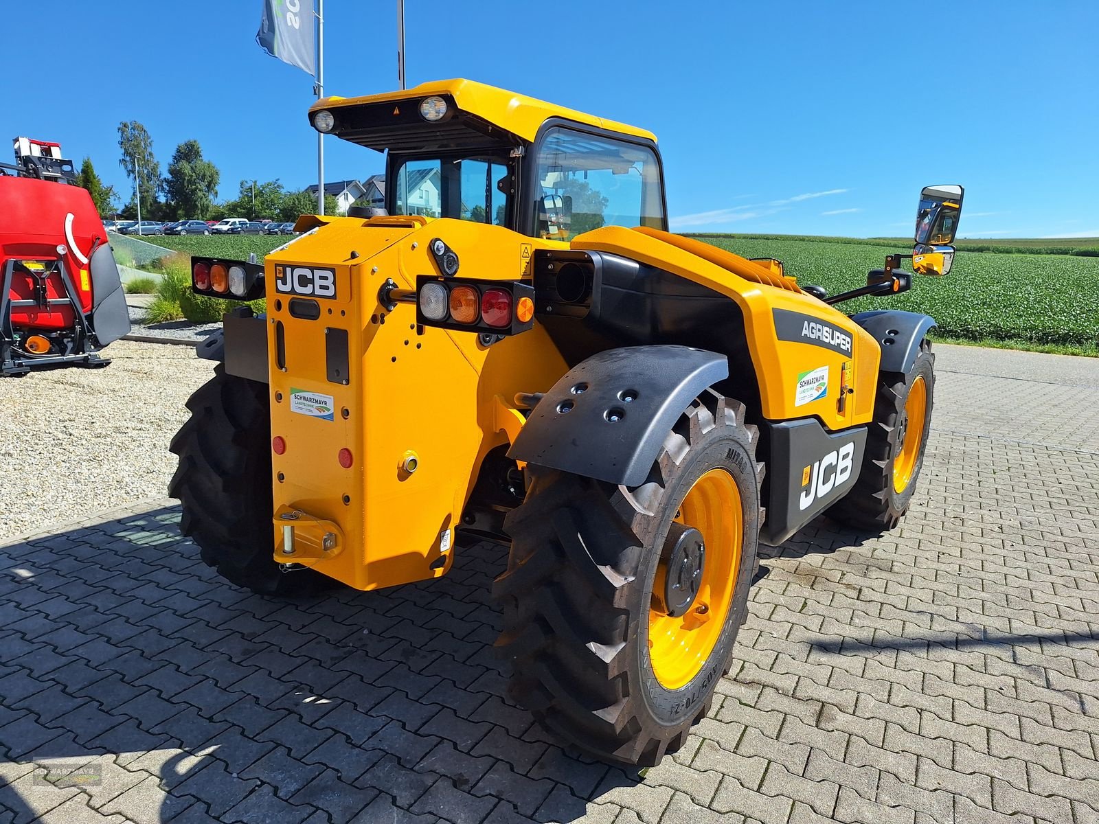 Teleskoplader des Typs JCB 530-60 Agri Super, Neumaschine in Aurolzmünster (Bild 15)