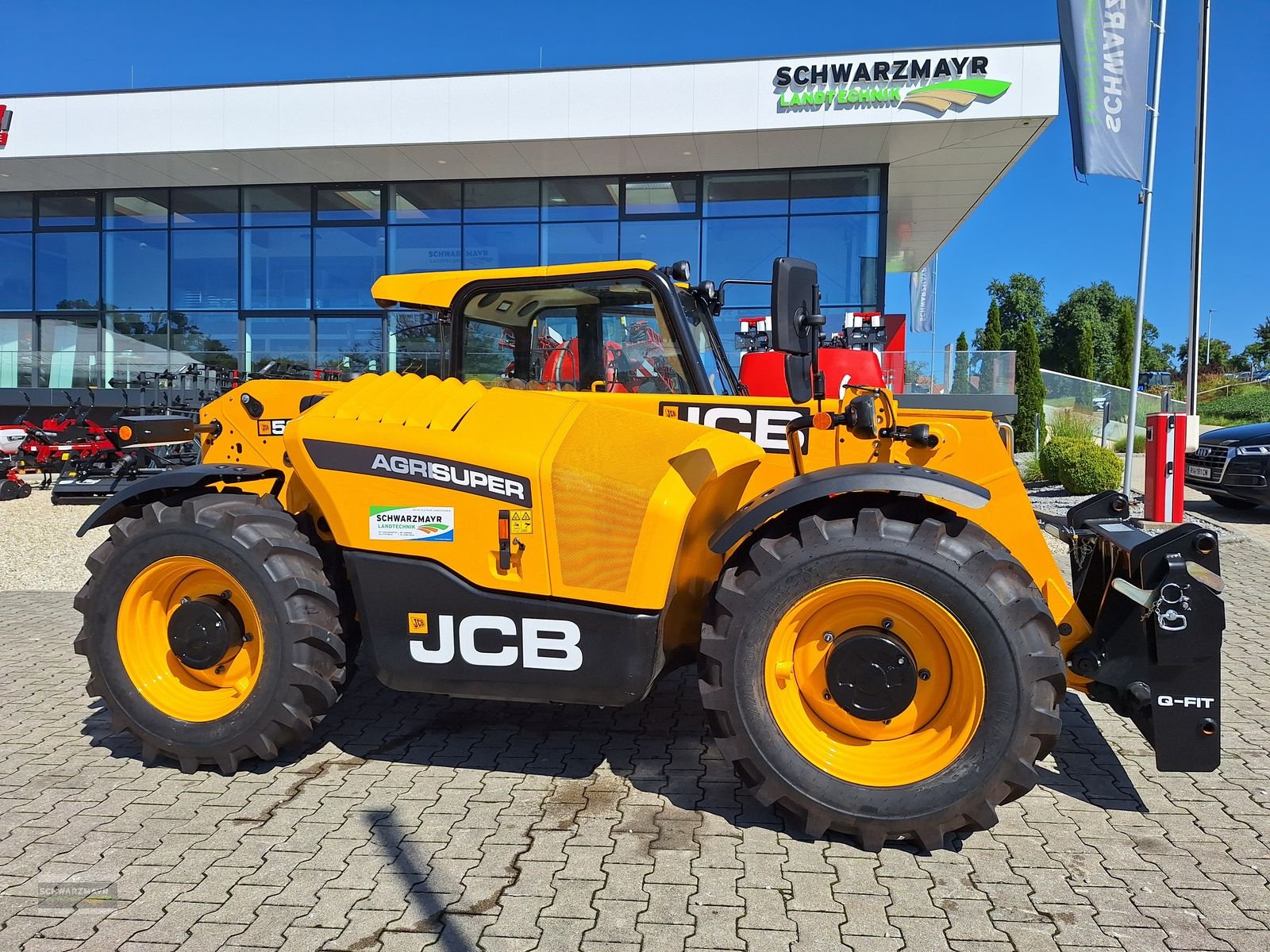 Teleskoplader des Typs JCB 530-60 Agri Super, Neumaschine in Aurolzmünster (Bild 9)