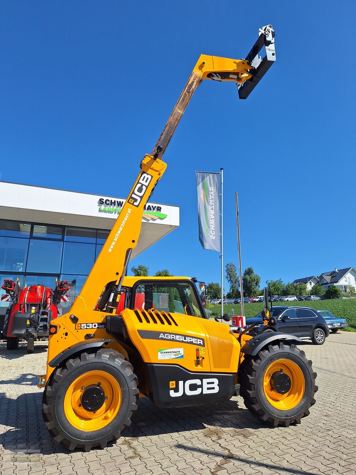 Teleskoplader des Typs JCB 530-60 Agri Super, Neumaschine in Aurolzmünster (Bild 2)