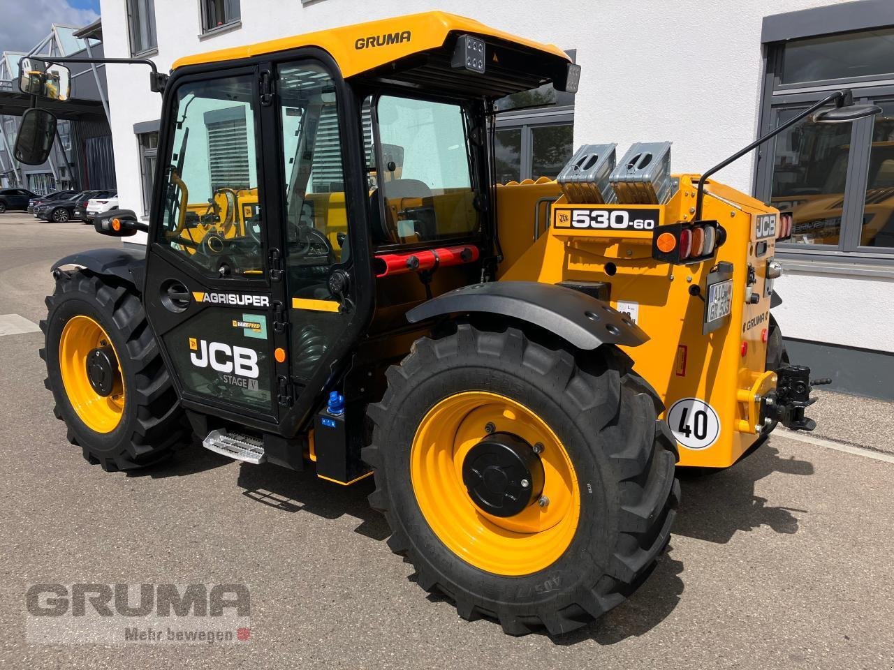 Teleskoplader des Typs JCB 530-60 Agri Super, Neumaschine in Friedberg-Derching (Bild 4)
