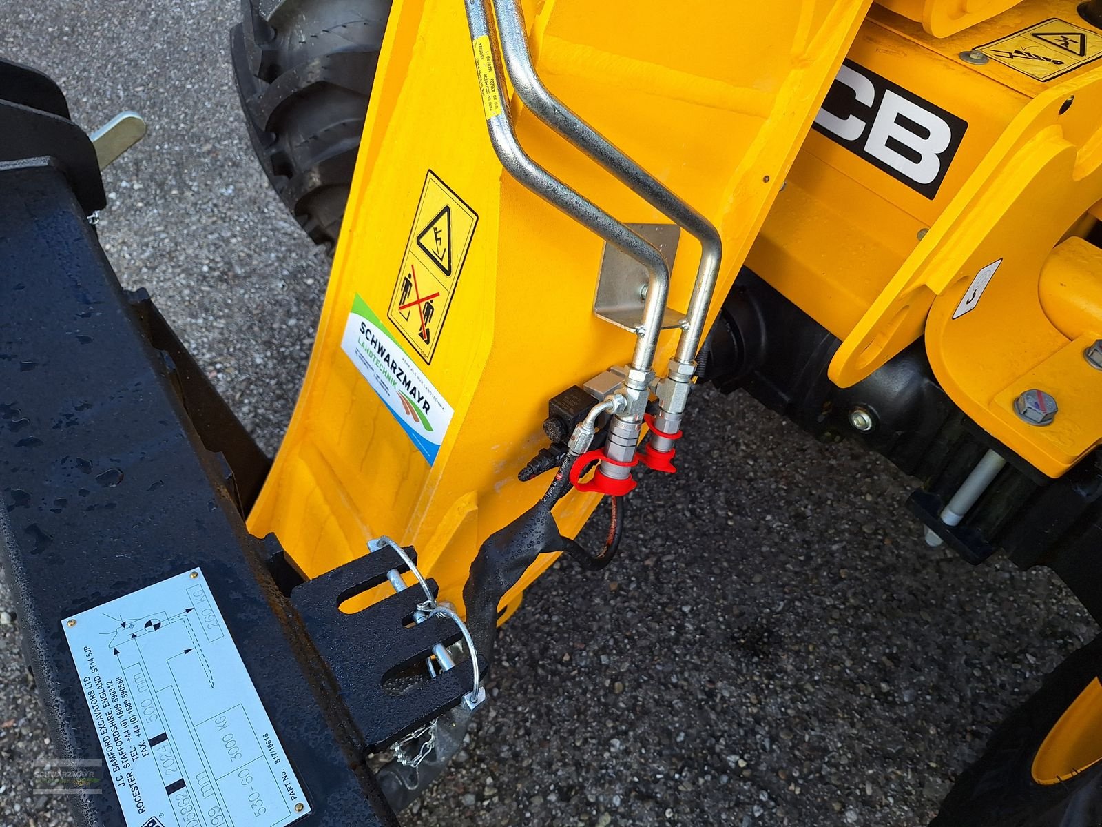 Teleskoplader des Typs JCB 530-60 Agri Super, Neumaschine in Gampern (Bild 11)