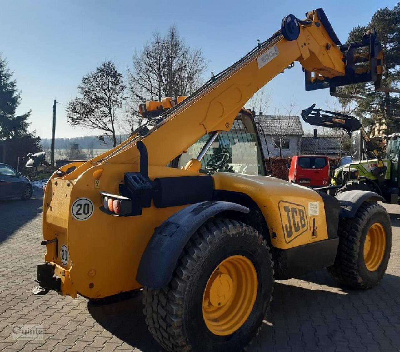 Teleskoplader des Typs JCB 530-70, Gebrauchtmaschine in Lichtenau-Kleinenberg (Bild 4)
