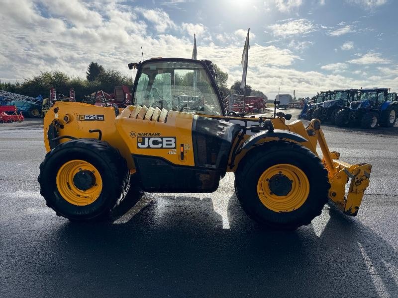 Teleskoplader des Typs JCB 531-70 AGRISUPER, Gebrauchtmaschine in Wargnies Le Grand (Bild 5)