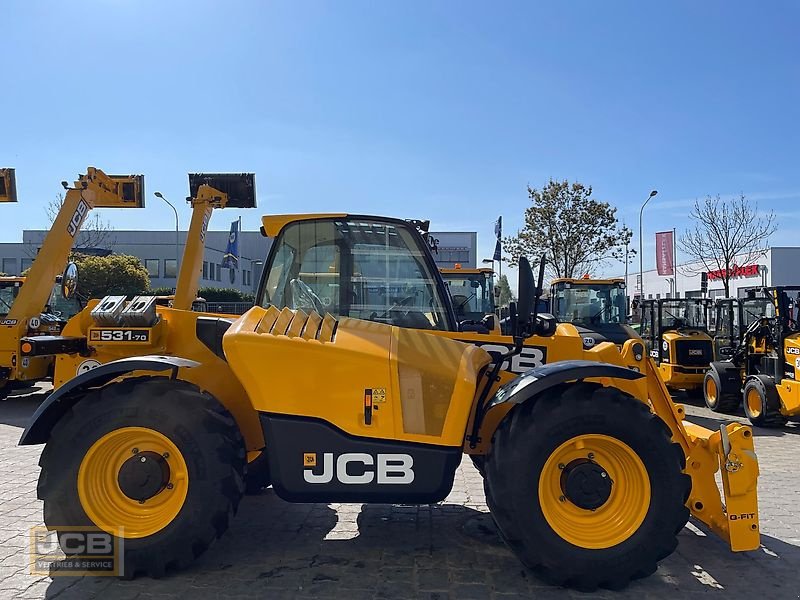 Teleskoplader a típus JCB 531-70, Gebrauchtmaschine ekkor: Frechen (Kép 7)