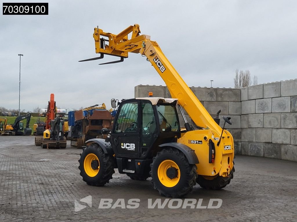 Teleskoplader tip JCB 531-70, Gebrauchtmaschine in Veghel (Poză 10)